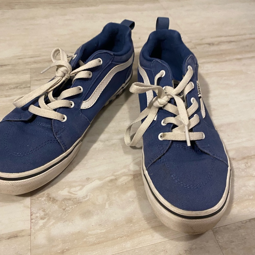 Vans Kids Sneakers Blue and White